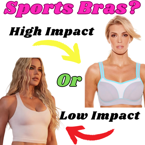 High Impact Sports Bra Women 40e Breast Recovery Bra 2023 Black