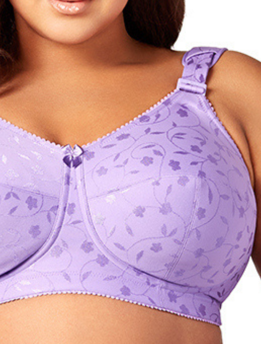 Elila Jacquard Soft Cup Bra Lilac Lilac Soft Cup Bras Lilac Full C Bras And Honey Usa 5181