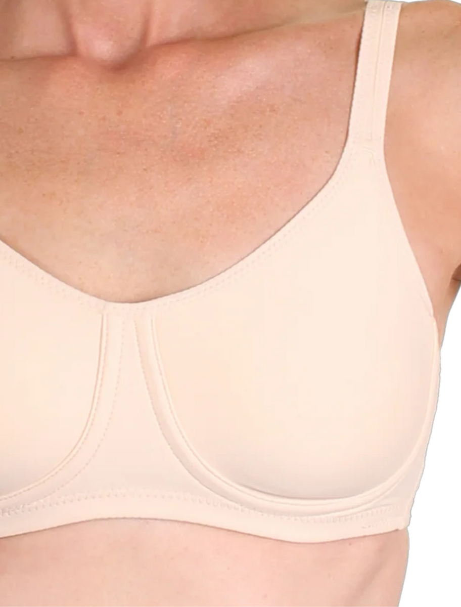 Trulife Lilly Bra, Beige, Nude Trulife Lilly Mastectomy Bras