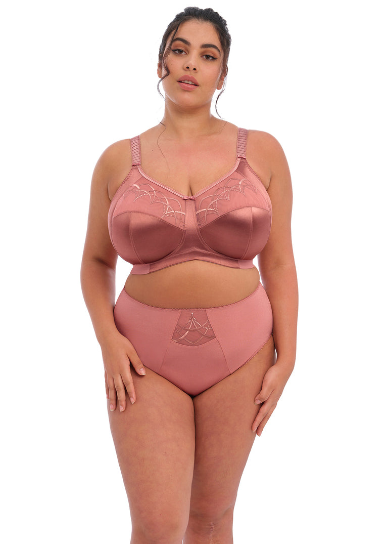 ELOMI CATE SOFT CUP NONWIRE BRA - ROSEWOOD – Tops & Bottoms