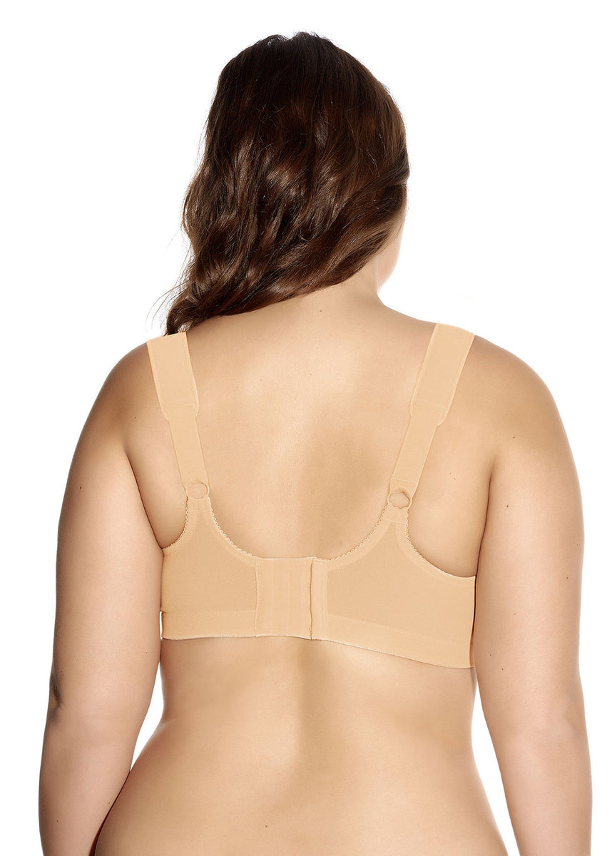 FINAL SALE* Mastectomy Bra 'Audrey Moulded Wire Free Cup' Dark