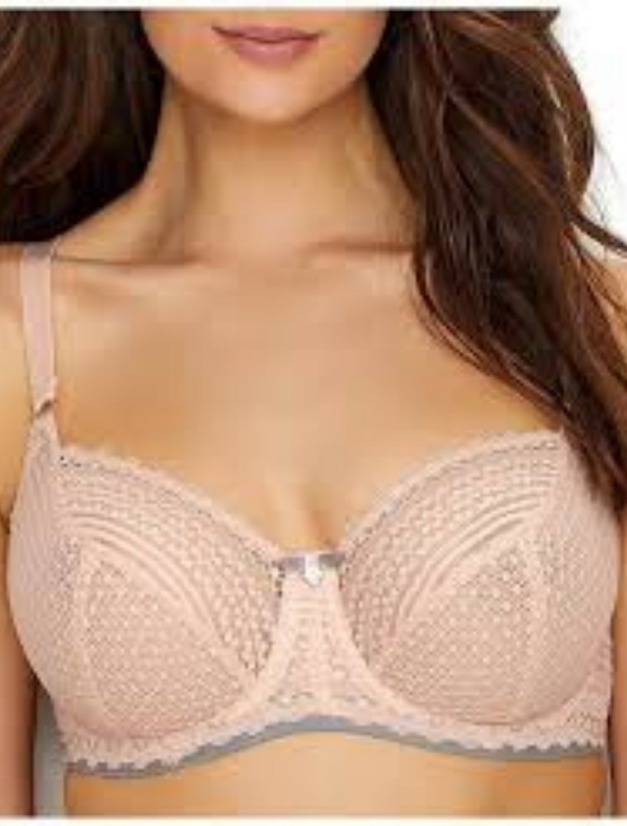 Freya Women's Daisy Lace Underwire Padded Half Cup Bra, Blush, 28D at   Women's Clothing store