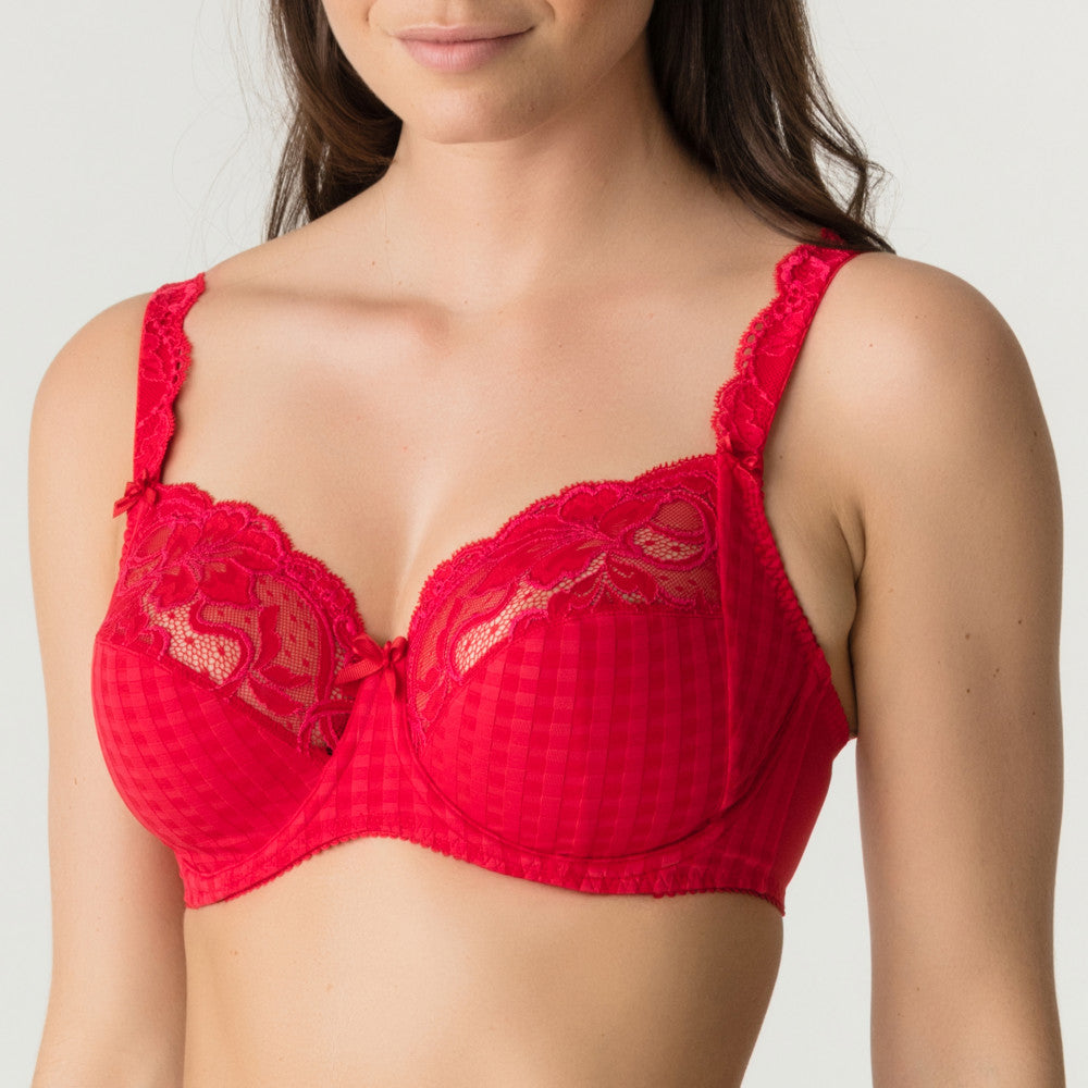 PrimaDonna Madison Full Cup Wire Bra, Scarlet | Red PrimaDonna Bra | Red  PrimaDonna Madison Bras