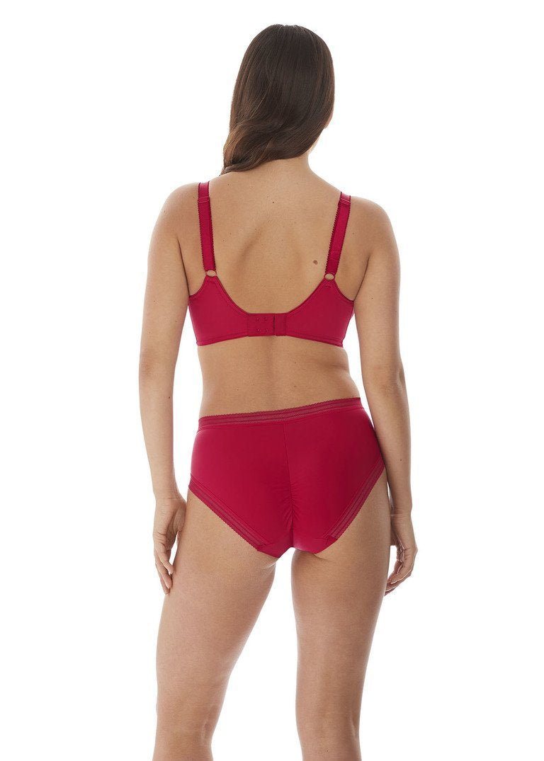 Fantasie Fusion Underwire Full Cup Bra with Side Support, Red | Red Bra |  Fusion Bra In Red