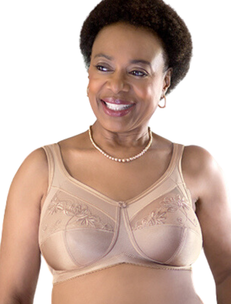 American Breast Care Mastectomy Bra Soft Shape T-Shirt Size 44A