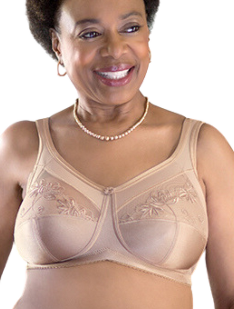 American Breast Care Mastectomy Bra Regalia Size 38D Black at  Women's  Clothing store