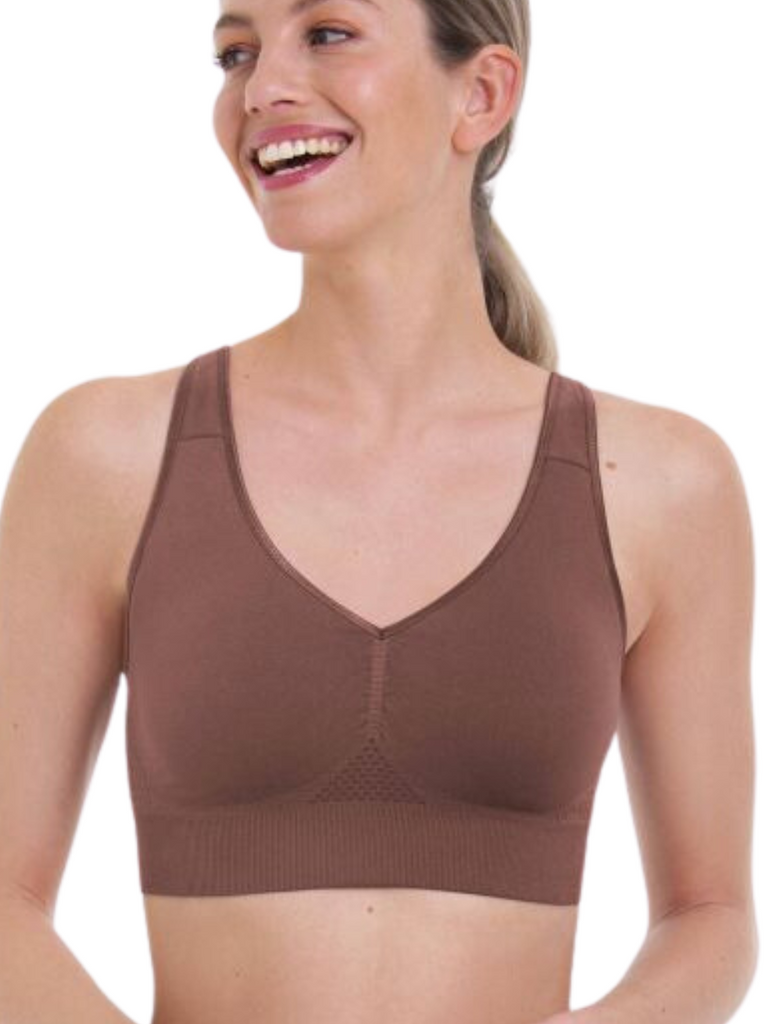 Anita Lotta Wire Free Mastectomy Bra, Berry | Berry Post Mastectomy bra | Berry Molded Mastectomy Bras