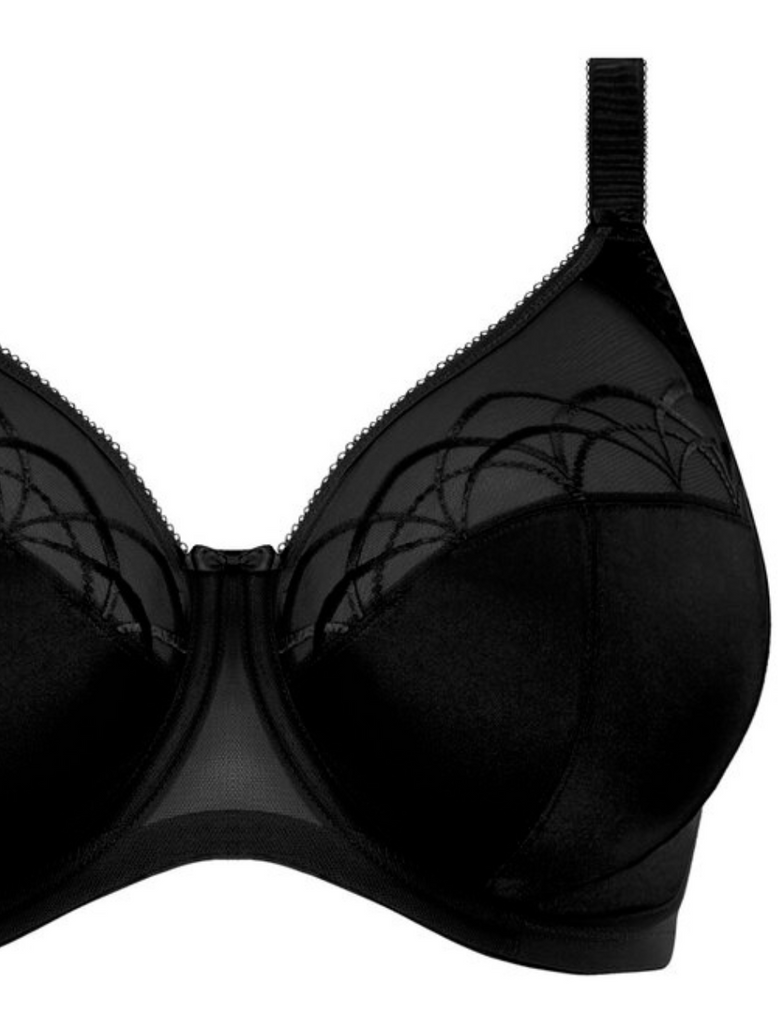 ELOMI CATE SOFT CUP NONWIRE BRA - BLACK – Tops & Bottoms