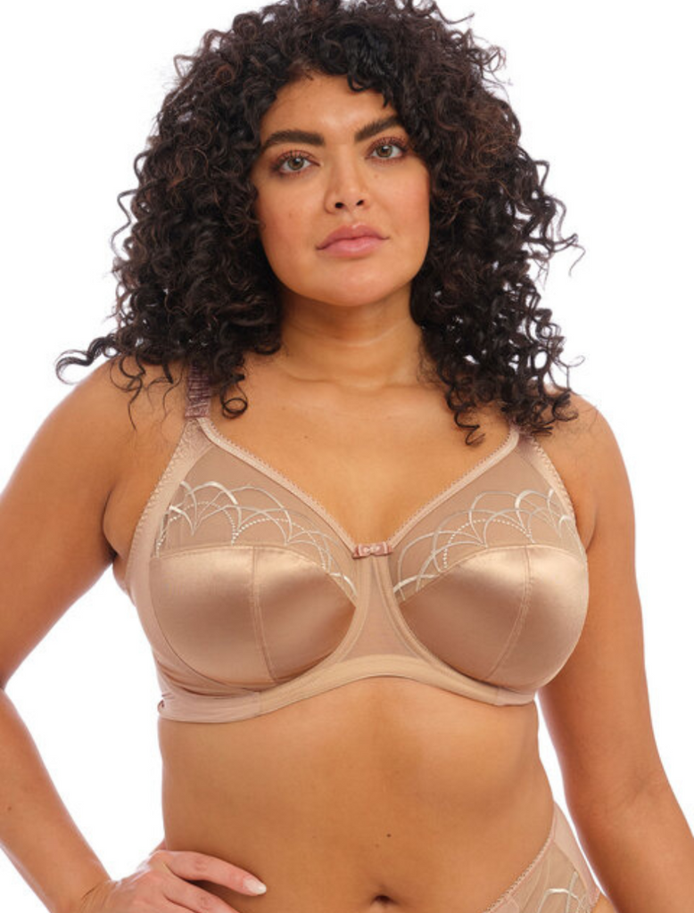 Elomi Cate Embroidered Full Cup Banded Underwire Bra (4030),34H