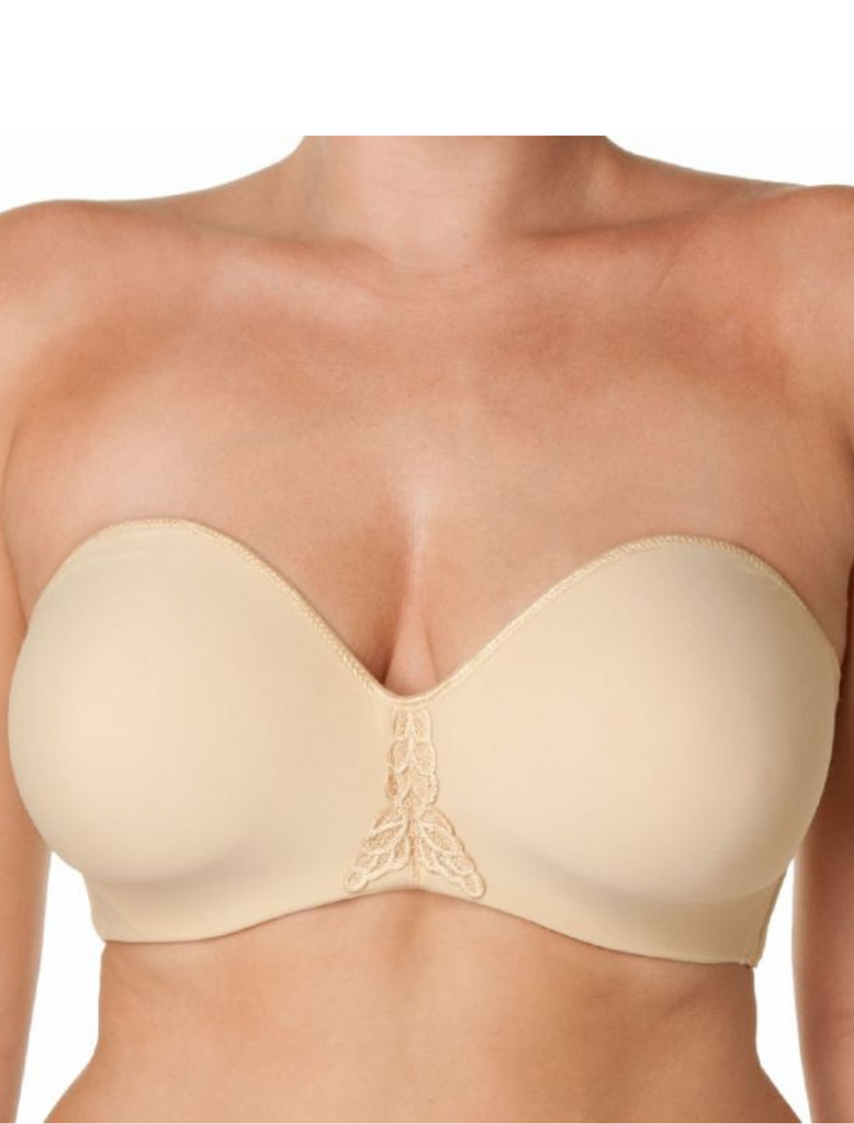 ABC American Breast Care Strapless Mastectomy Bra, Beige