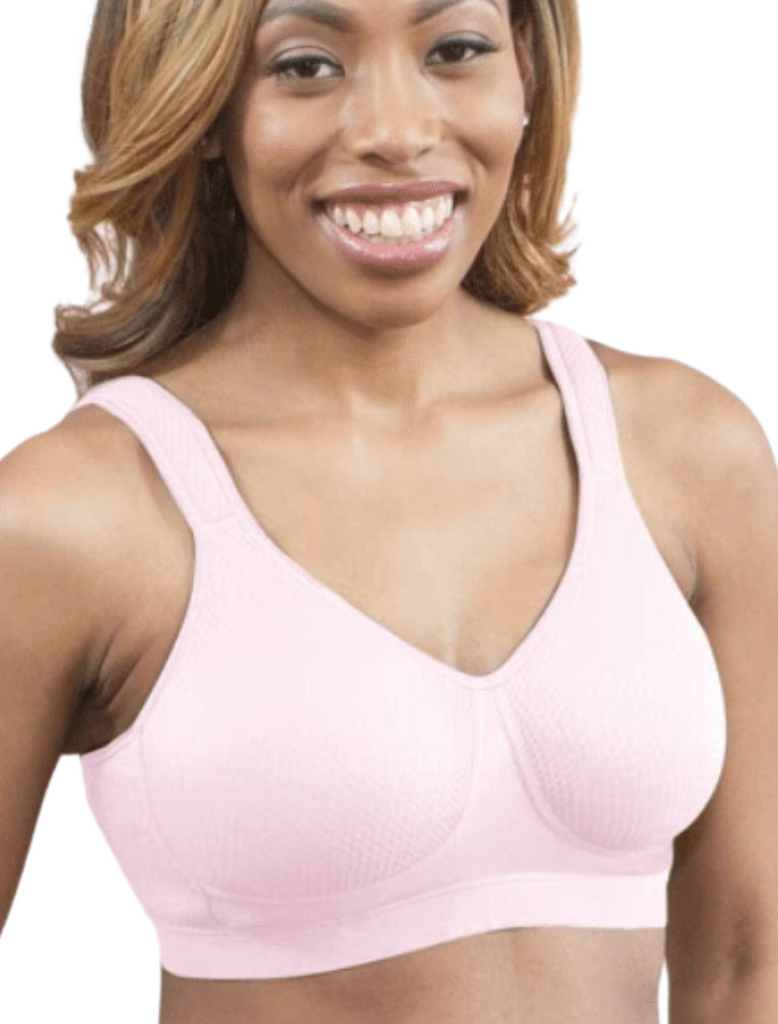 American Breast Care Active Recovery Bra Pink
