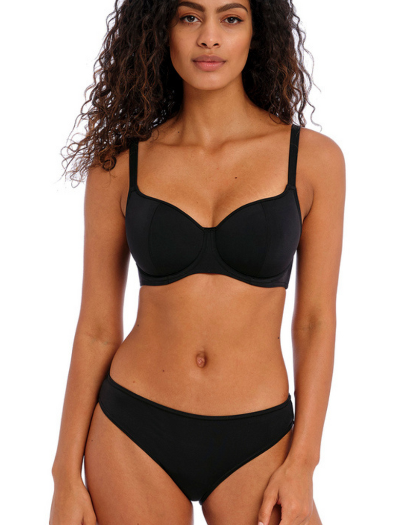 Freya black bikini top online