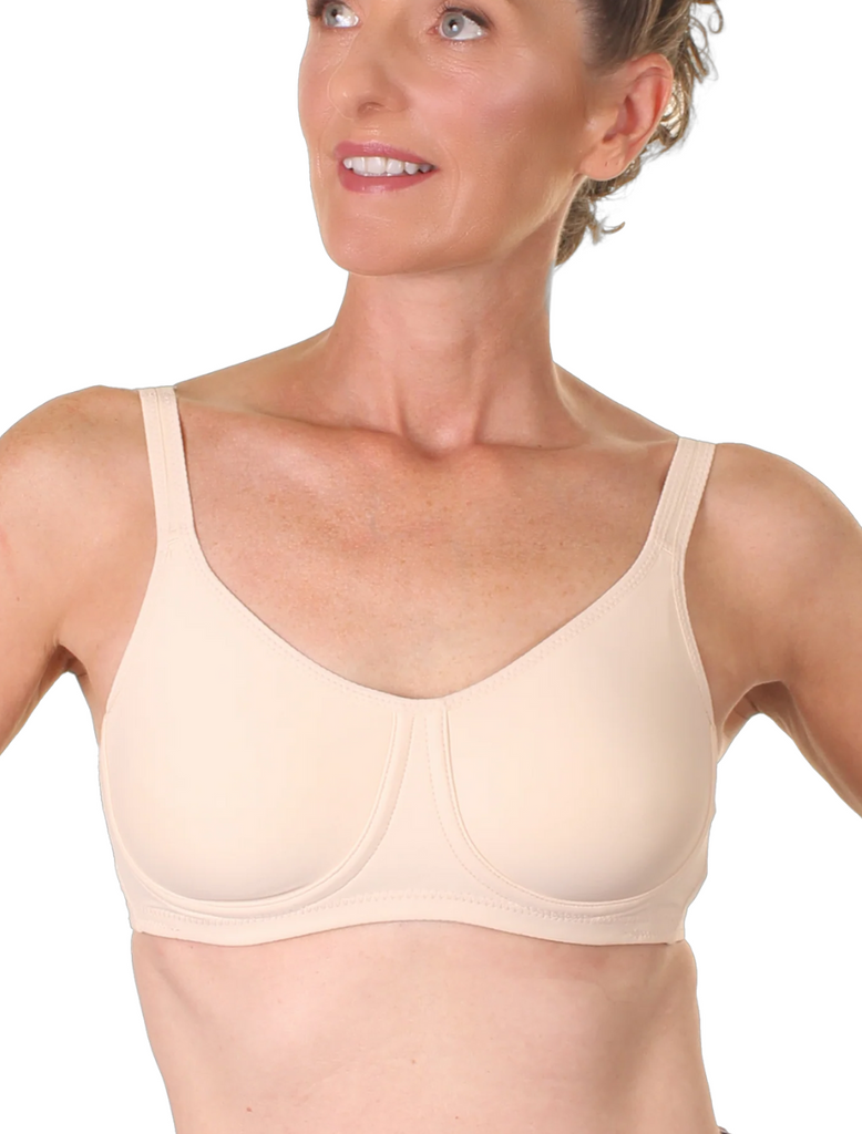 NEW Comfort Choice 40D Easy Enhancer Wirefree Allover Lace Bra
