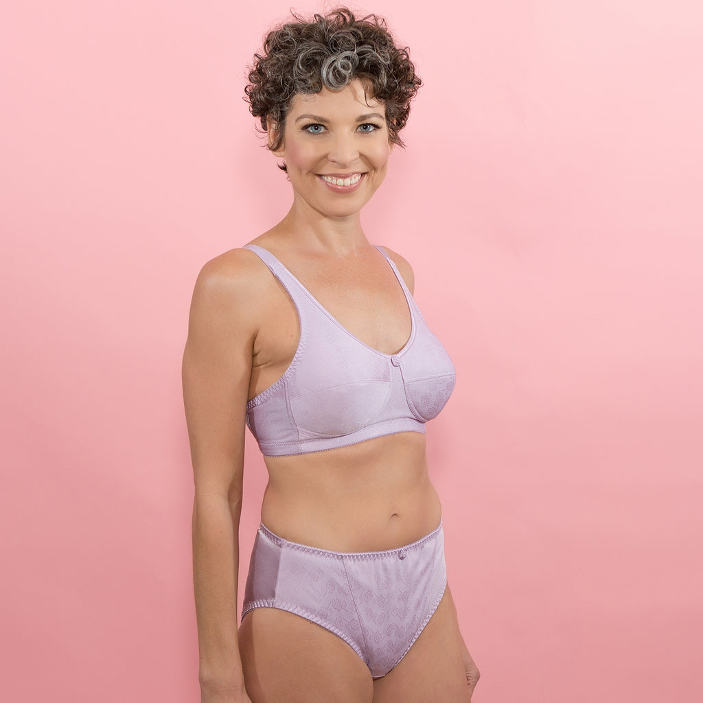 Lisa Mastectomy Bra - Soft Rose – Sheer Essentials Lingerie & Swimwear