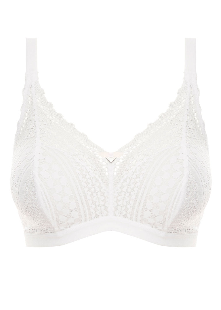 Freya Daisy Lace Bralette in White – Bras & Honey USA