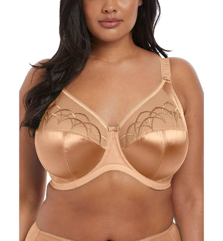 Elomi Cate Embroidered Full Cup Banded Underwire Bra (4030),46GG