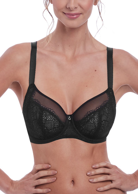 Fusion Lace Wired Side Support Bra, Fantasie