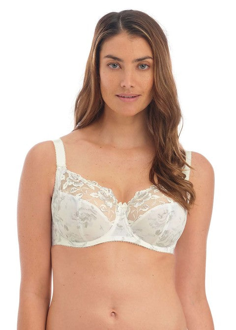 Underwire Lace Top Full Support Bra
