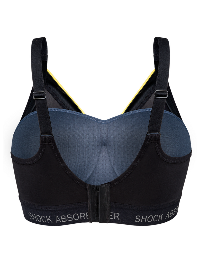 Sports Bra with Adjustable Hooks, Padded Cotton Soft Sports Bras