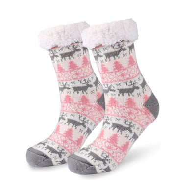 Women's World's Softest Socks Fuzzy Grippers
