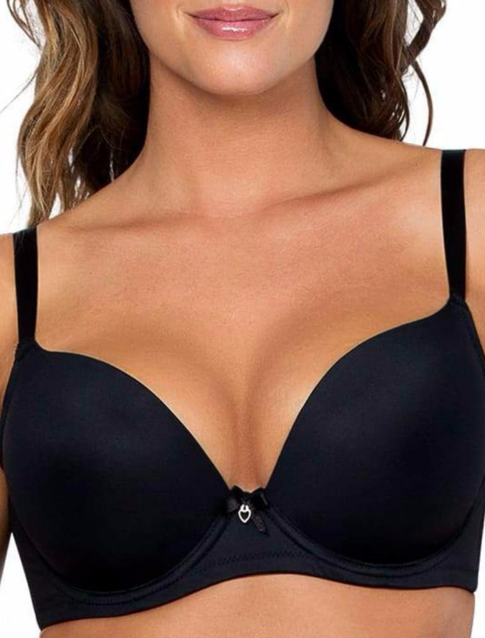 Buy Parfait Jeanie T-Shirt Bra Style Number-4812 - Black (38FF) Online