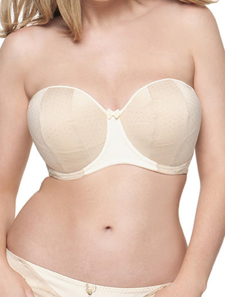 Luxe Strapless Bra by Curvy Kate, Biscotti