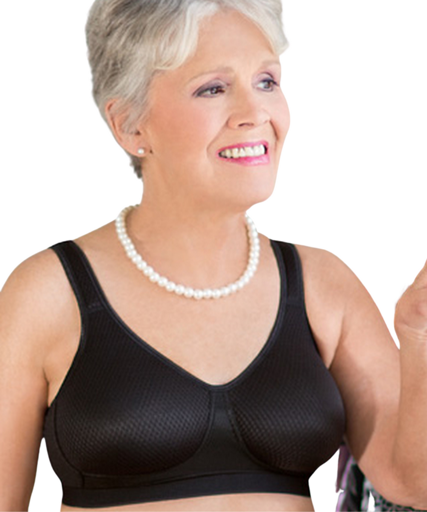 ABC Mastectomy Bra Massage Size 36C White at  Women's Clothing store