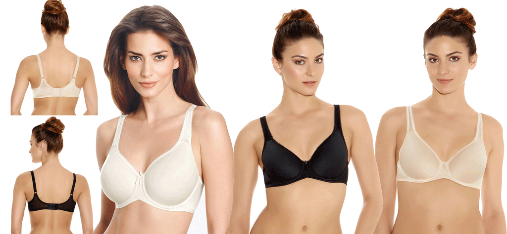 Wacoal Basic Beauty Padded Wired Full Coverage Full Support Everyday  Comfort Spacer Cup Bra (36DD)