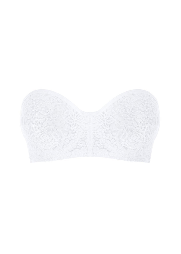 Wacoal Halo Lace Non-Padded Strapless Bra, Ivory