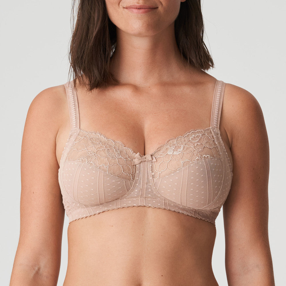 Buy Nude by Nature 34F, Caffe Latte Beige: Primadonna Prima Donna Womens  Deauville Full Cup Wire Bra at