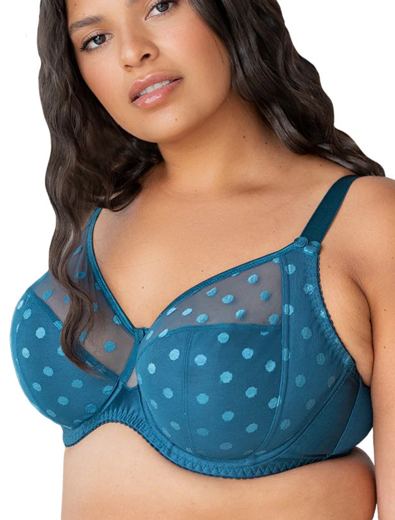 Fit Fully Yours Taupe Carmen Polka Dot Bra – LaBella Intimates