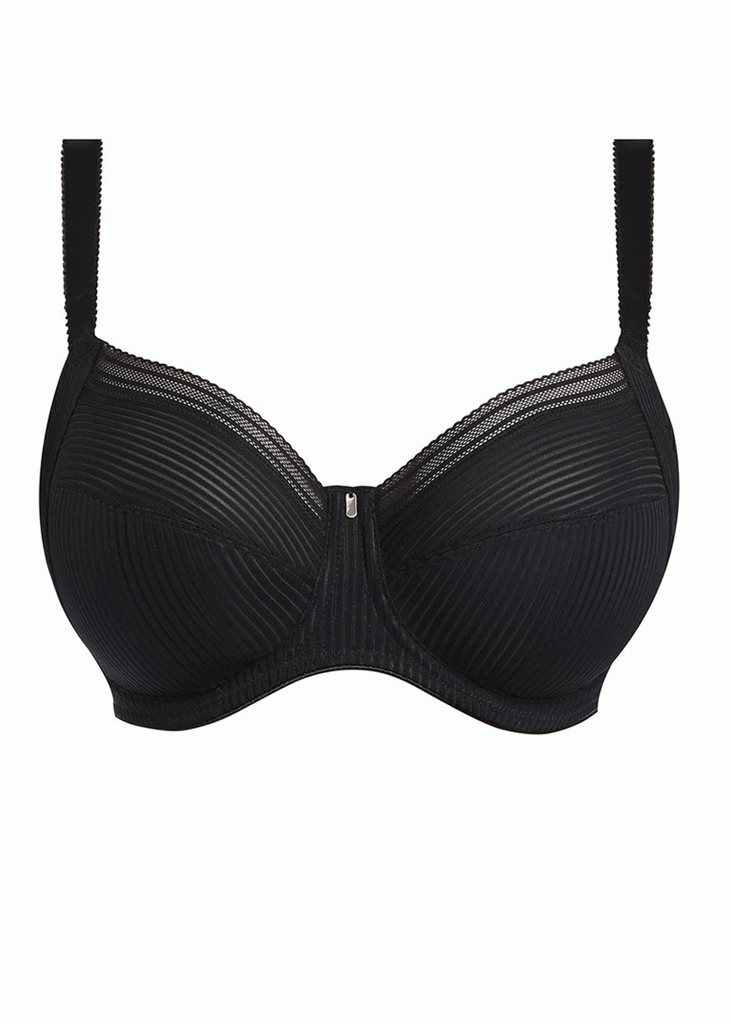 Fantasie Fusion Lace Side Support Bra in Black: 38F