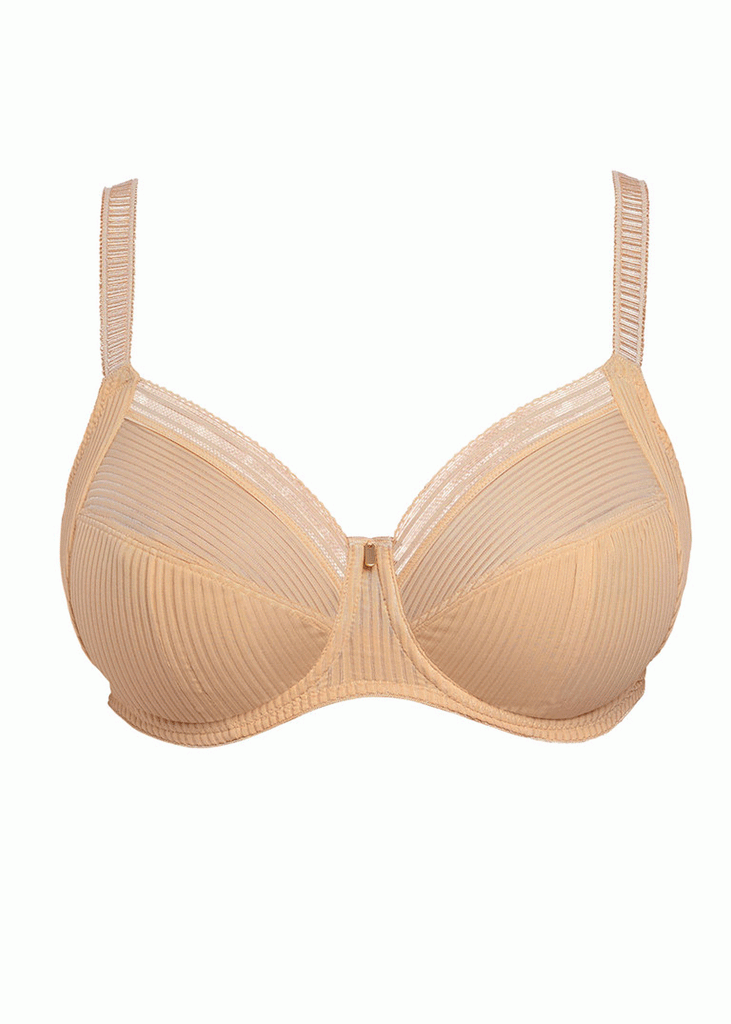 Fantasie Fusion Full Cup Underwire Side Support Bra, Sand | Fusion Bra In  Sand
