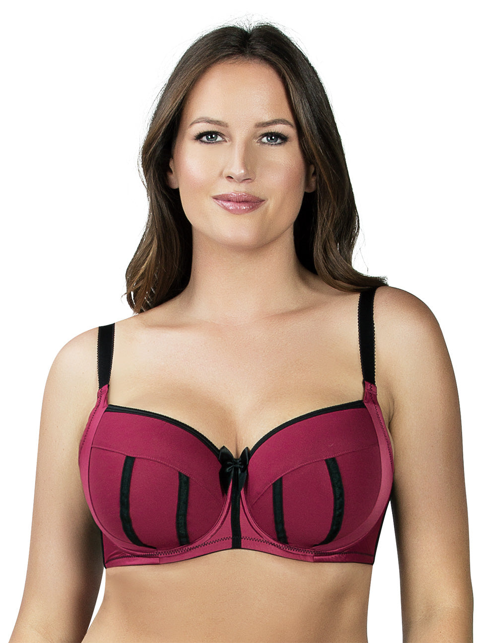 PARFAIT Charlotte 6901 Women's Full Busted and Full Figured Sexy Padded  Bra-Black-30D at  Women's Clothing store