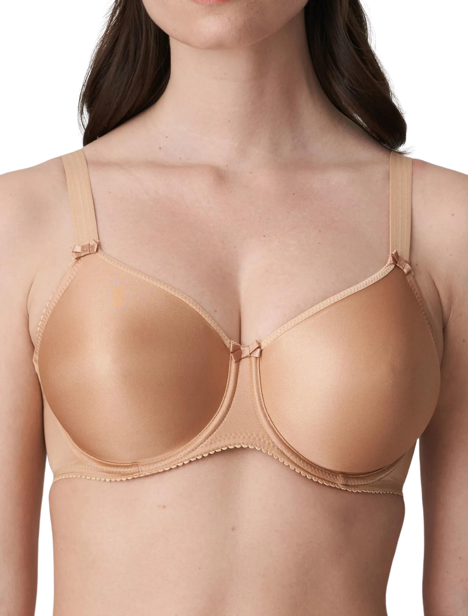 Seamless non-padded bra top - Dark brown - Ladies