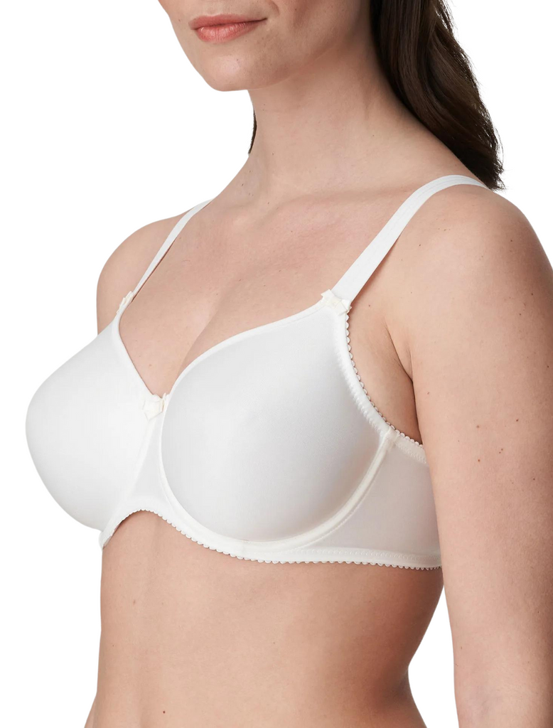 Womens Seamless Underwire T Shirt Low Plunge Bra With Padded