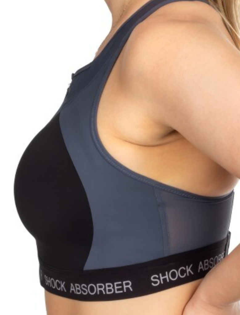 Motion Control zippered moulded bra, Champion, Running Tops